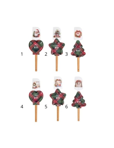 S2 Spatola stampino Nuvole di Stoffa Christmas is coming JHI251901