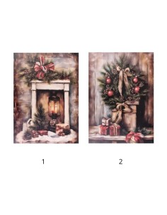 Ass. Arredo casa quadro Nuvole di Stoffa Storia di Natale FNH251802