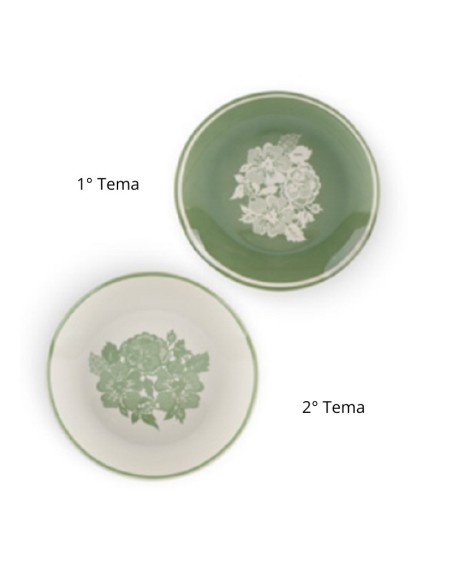 Set piatti new bone nuvole di stoffa tema floreale BGQ230418