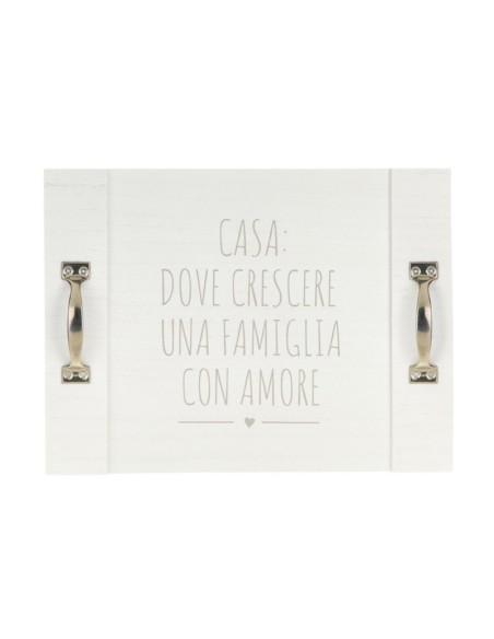 Vassoio con frase Nuvole di Stoffa TXP230603 Vassoio con frase Nuvole di Stoffa TXP230603
