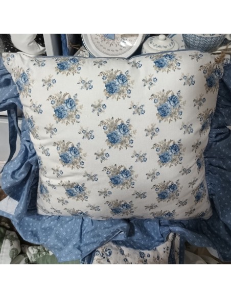 Cuscino con balza Nuvole di Stoffa LEG27941