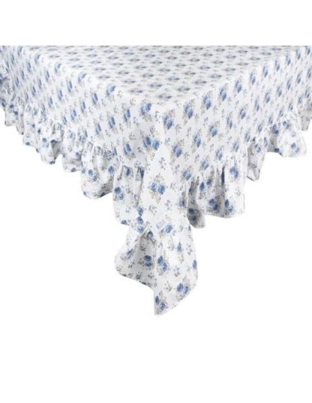 Tovaglia in cotone con balza Nuvole di Stoffa LEG70941