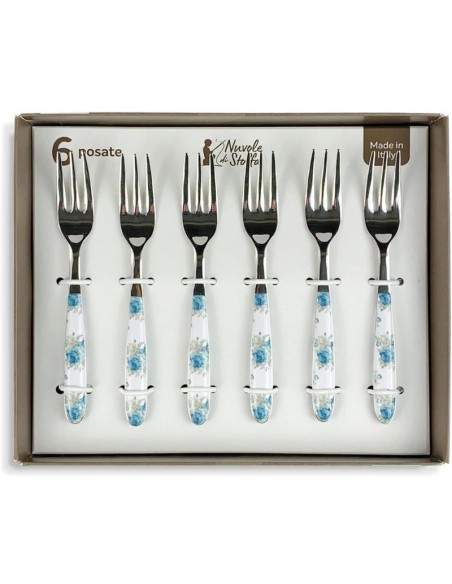 Set di 6 Forchettine da Dolce Camilla 3130 EME22202-Sindy Arredo