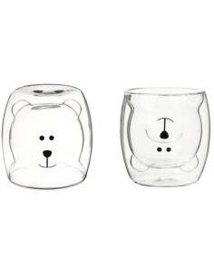 Set 2 Tazze Up e Down orso Nuvole di Stoffa XSI250401A
