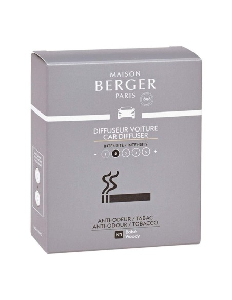 Maison Berger ricarica diffusore auto antiodore tabacco 6418