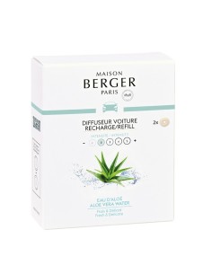 Maison Berger Ricarica profumo auto 2pz Aloe Vera Water 6649