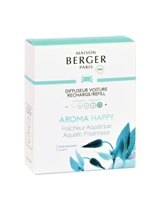 Maison Berger Ricariche 2pz diffusori auto Aroma Happy 6419