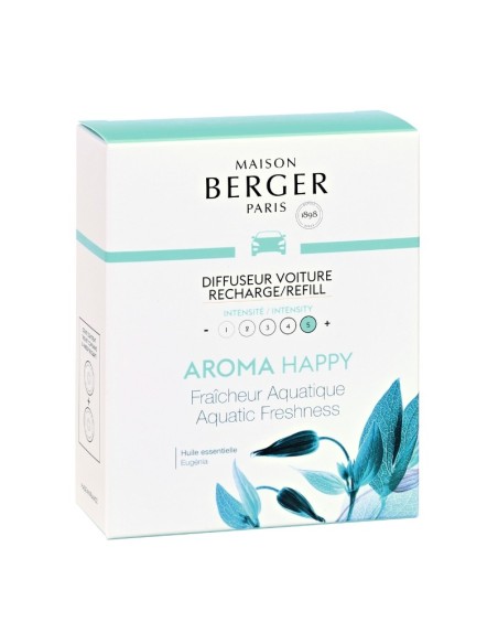 Maison Berger Ricariche 2pz diffusori auto Aroma Happy 6419