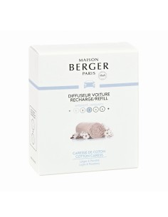 Maison Berger Ricariche per diffusore Auto 2pz Cotton Caress 6434
