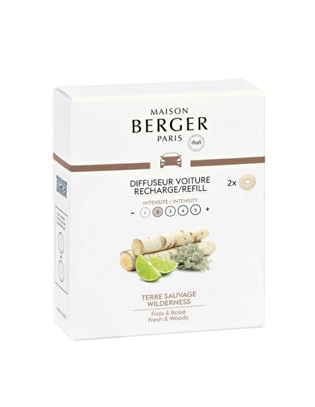 Maison Berger Ricariche per profumo auto 2pz Wilderness 6579