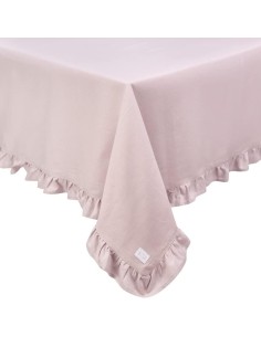 Nuvole di Stoffa tovaglia in cotona Demetra Rosa HTH71959R-HTH70955R