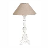 lampada da tavolo shabby