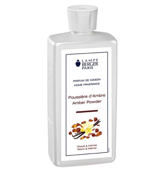 poussiere d'ambre 500ml maison berger