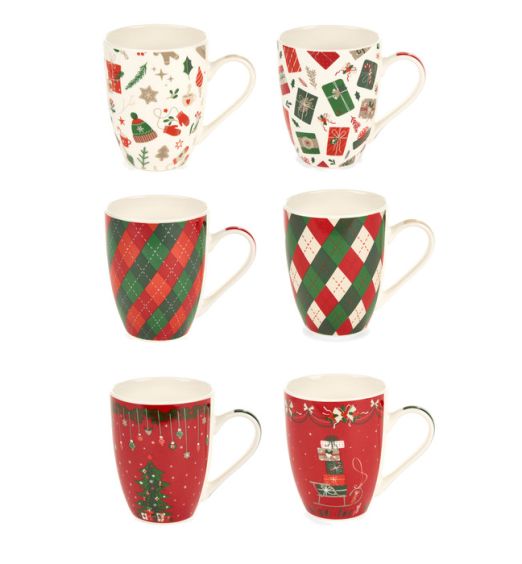 Assortimento tazza mug Winter Nuvole di Stoffa BGQ241201