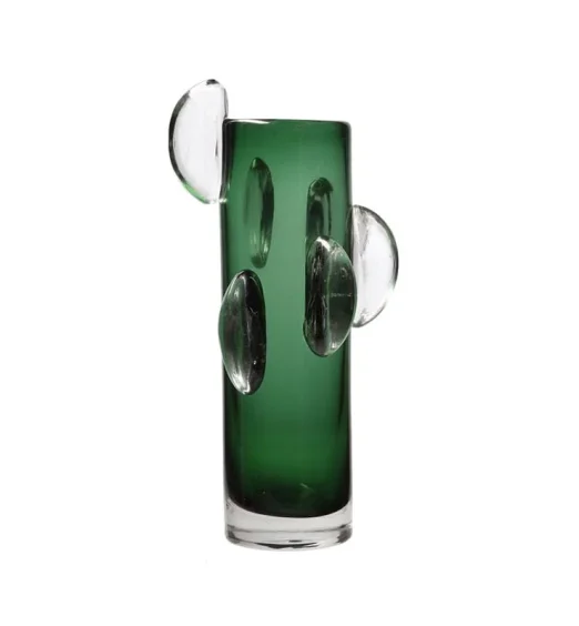 Rituali Domestici Vaso verde in vetro U30225109H38