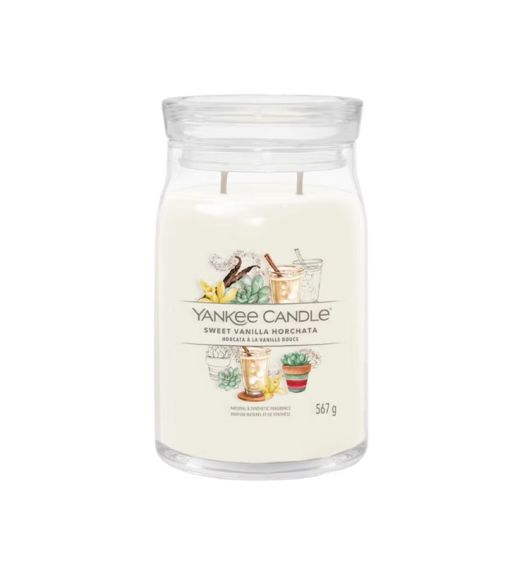 Yankee Candle Candela profumata Sweet Vanilla Horchata 1749332E