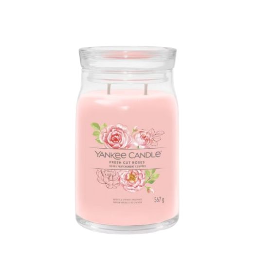 Yankee Candle Candele Signature Fresh Cut Roses 1630682E