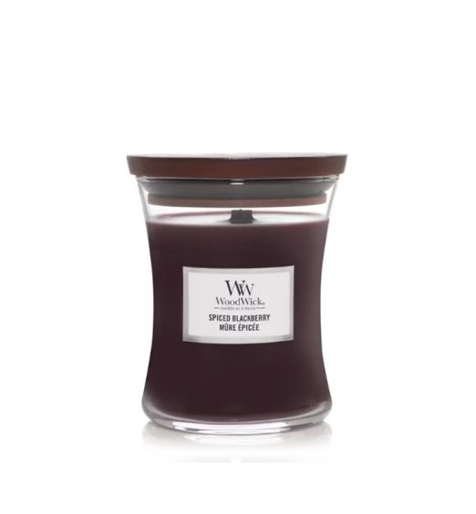 Yankee Candle Candele Woodwick Spiced Blackberry 92078E