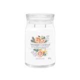 Yankee Candle Candele in vetro White Spruce & Grapefruit 1629992E